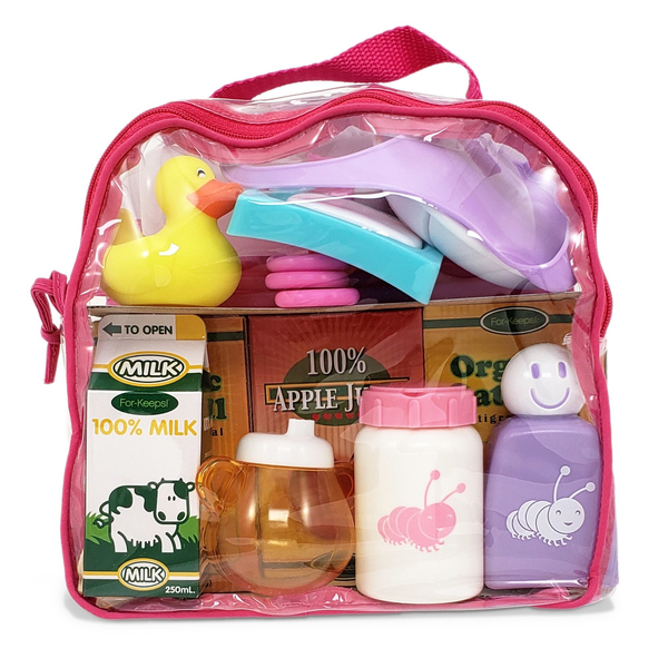 Jc Toys For Keeps Baby Doll Essentials Accessory Bag, 20 Pieces 81102